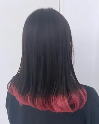 セミロング カラー ヘアアレンジ ✨髪のソムリエ✨ 岩川和生のヘアスタイル