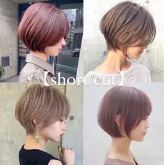 ショート 小嶋 真滋のヘアスタイル