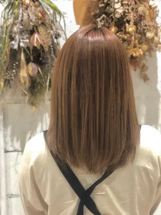 ミディアム Barrel京橋店 Nagaoのヘアスタイル