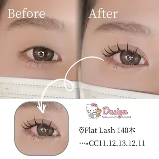 マツエク・マツパ みなもと めいのマツエク・マツパデザイン