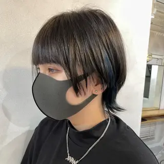 ショート GO TODAY SHARE SALON 原宿本店所属・ブリーチ/ハイトーン 艶カラー/ユリナのヘアスタイル