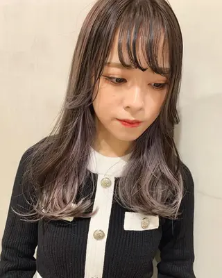 セミロング カラー 優作 〜圧倒的信頼〜のヘアスタイル