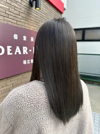 セミロング 飯塚 優希のヘアスタイル