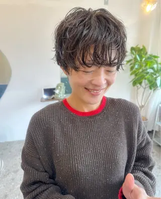 ショート tim hair所属・瀧川 大詩のヘアスタイル