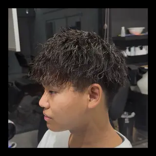 ミディアム STAYG所属・STAYGメンズ上野 大河のヘアスタイル