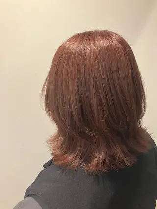 ミディアム やましたまゆ 上本町/谷九/カラーのヘアスタイル