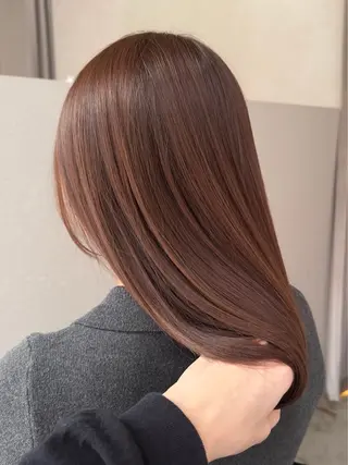 ロング カラー ハイトーン/ショート /レイヤー 福谷 将のヘアスタイル