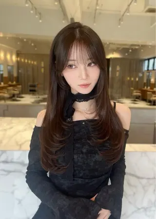 ロング haruna .のヘアスタイル