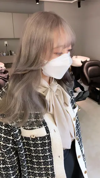 セミロング カラー パーマ ヘアアレンジ メンズ キッズ ネイル マツエク・マツパ LINDOTOKYO梅田所属・酸性ストレート 髪質改善大槻勇樹のヘアスタイル