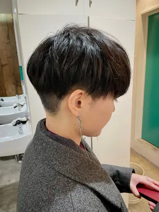 ショート 中村 碧のヘアスタイル