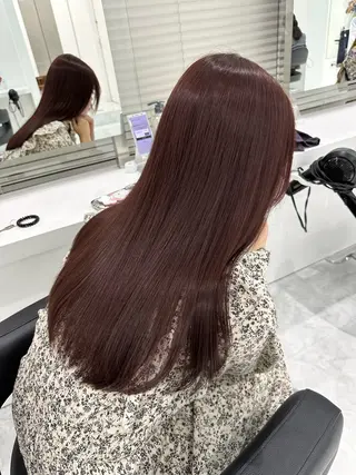 ミディアム カラー ♡上品韓国髪♡ブラ ウン/SAYATOのヘアスタイル