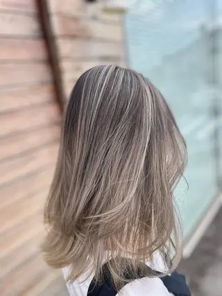 セミロング 🩵YUKO🩵 from...✂️のヘアスタイル