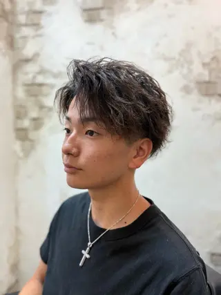 ショート パーマ Baby’s breath所属・藤田 年哉のヘアスタイル