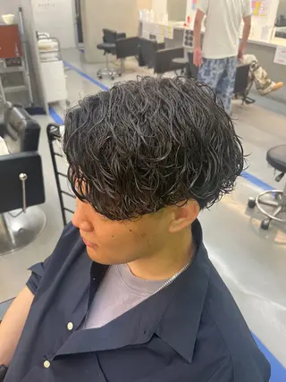 パーマ DAZZLE hair RUSH所属・松井 陸のヘアスタイル