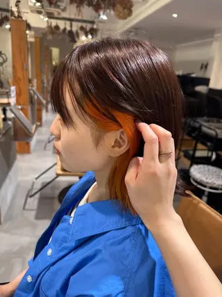 カラー 岐阜の美容師 HONOKAのヘアスタイル