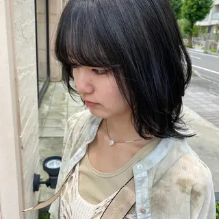 ミディアム カラー Kouta/似合わせ /パーマ/カラーのヘアスタイル