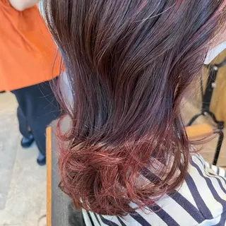 ミディアム カラー 🌷レイヤーカット/ フルキシオリ🌷のヘアスタイル