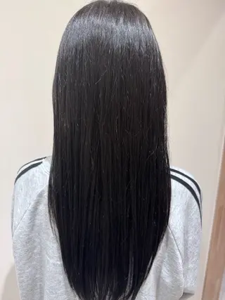 セミロング カラー 松島 夏里のヘアスタイル