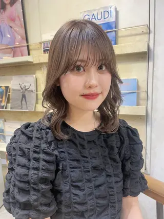 セミロング MINX青山店所属・結莉/ボブ/ 縮毛矯正のヘアスタイル