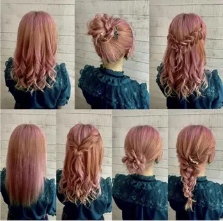 ヘアアレンジ shizuka 👸ヘアセット✨のヘアスタイル