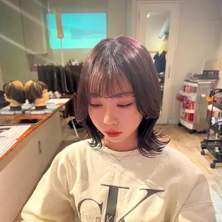 カラー Lisa🪄似合わせ ／デザインカラーのヘアスタイル