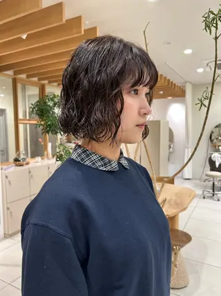 ショート パーマ 矢場町/酸性ストレー ト/髪質改善/リオのヘアスタイル