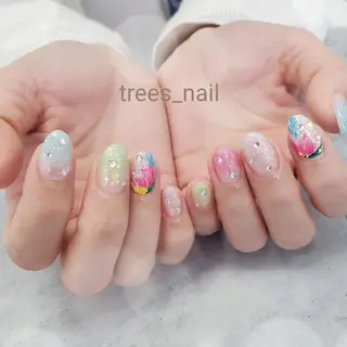 ネイル trees_ nailのネイルデザイン