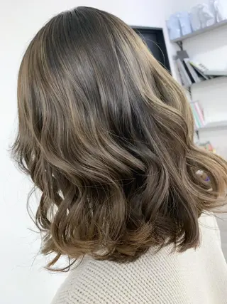 セミロング 🥇近藤 恭輔🥇 Recharme新保のヘアスタイル