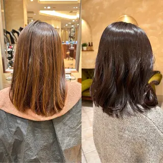 カラー BEAUTRIUM 265所属・北島 菜々美のヘアスタイル