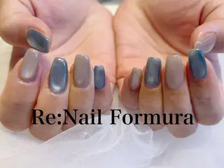 ミディアム Re:Nail Formula所属・kido chieのネイルデザイン