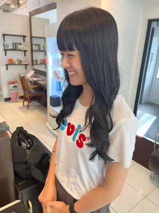 ロング カラー アレンジ＆ショート 💙YUKINOのヘアスタイル