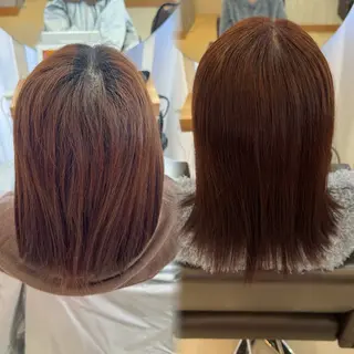 セミロング Agu hair 粉河のヘアスタイル