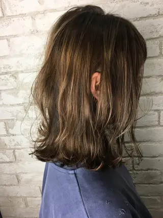 ミディアム カラー boutique misakiのヘアスタイル