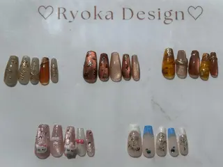 ネイル nail×脱毛room &所属・福井ネイル Ryokaのネイルデザイン