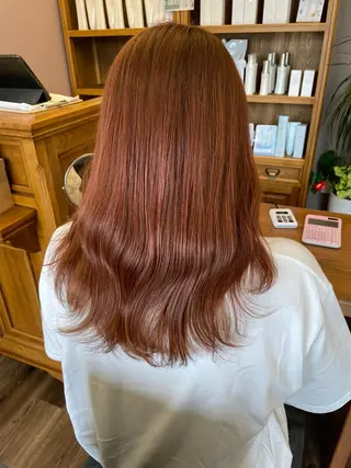 ロング 田淵 涼帆のヘアスタイル
