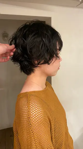 ショート パーマ 原宿/ケパーマ 🧺ユウマのヘアスタイル