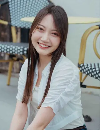 ロング カラー 透明感カラー/ くびれヘア/ユウユのヘアスタイル