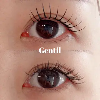 マツエク・マツパ Gentil ジャンティのマツエク・マツパデザイン