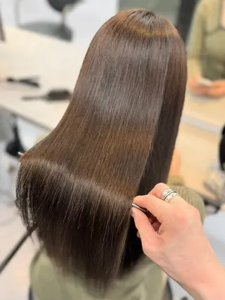 ロング 野口聖矢/縮毛矯正 髪質改善/ViVIEのヘアスタイル