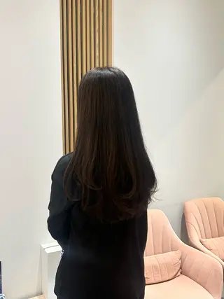 ロング Rosierbleu 大工のヘアスタイル