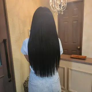 ロング ヘアアレンジ MagicMush ✴︎シールエクステのヘアスタイル