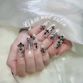 ネイル Gloss nail 💅yuna✨のネイルデザイン
