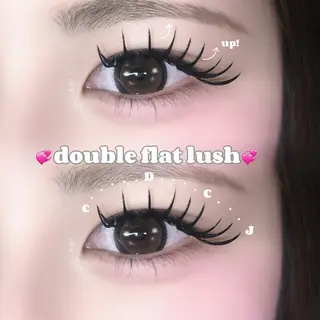 マツエク・マツパ FaB 千葉店所属・🩶LEDエクステ& 上下パーマRAN🪽のマツエク・マツパデザイン