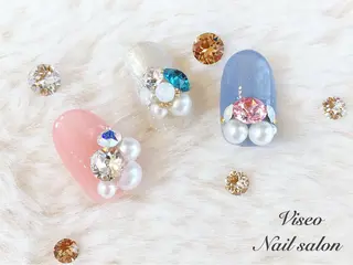 ネイル Viseo《6週間 長持ちパラジェル》のネイルデザイン