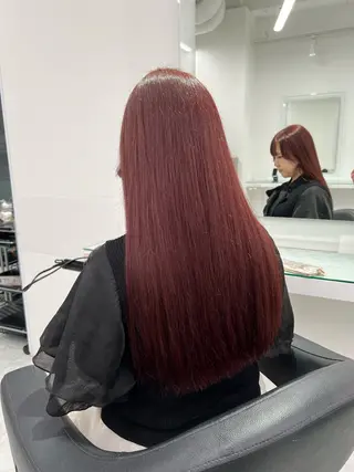 カラー ブリーチなし透明感 💗RYOTAのヘアスタイル