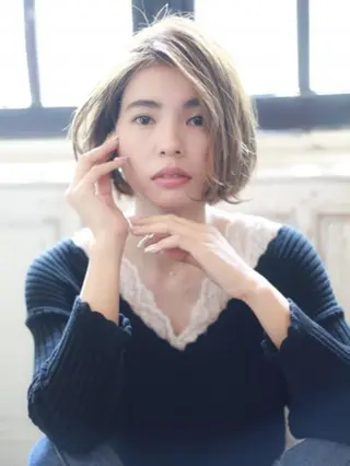 ショート 江原 彩華のヘアスタイル