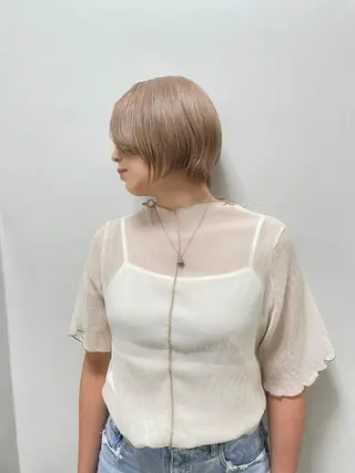 ショート カラー メンズ特化 パーマ/オザワのヘアスタイル