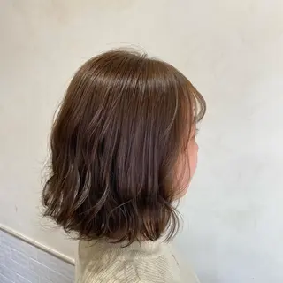 ミディアム カラー ✂︎透明感カラー特化 /日和優真✂︎のヘアスタイル