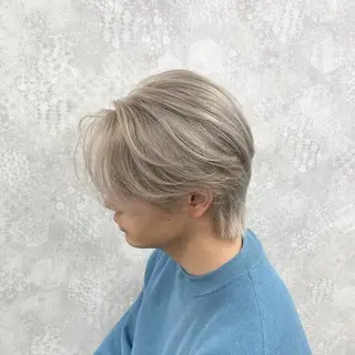 メンズ ウルフ/毛流れ/ アイロン風/AOTOのヘアスタイル