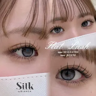 マツエク・マツパ Silk by Bianca 柳🐕のマツエク・マツパデザイン